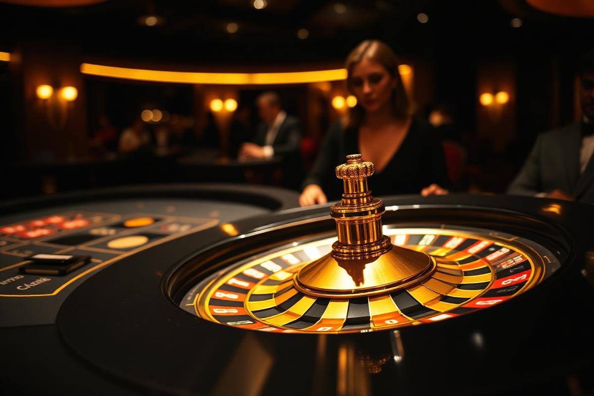 Ruleta de casino en vivo con crupier profesional, escena de sala de juego representativa de casino en vivo sin licencia en Espana 2026